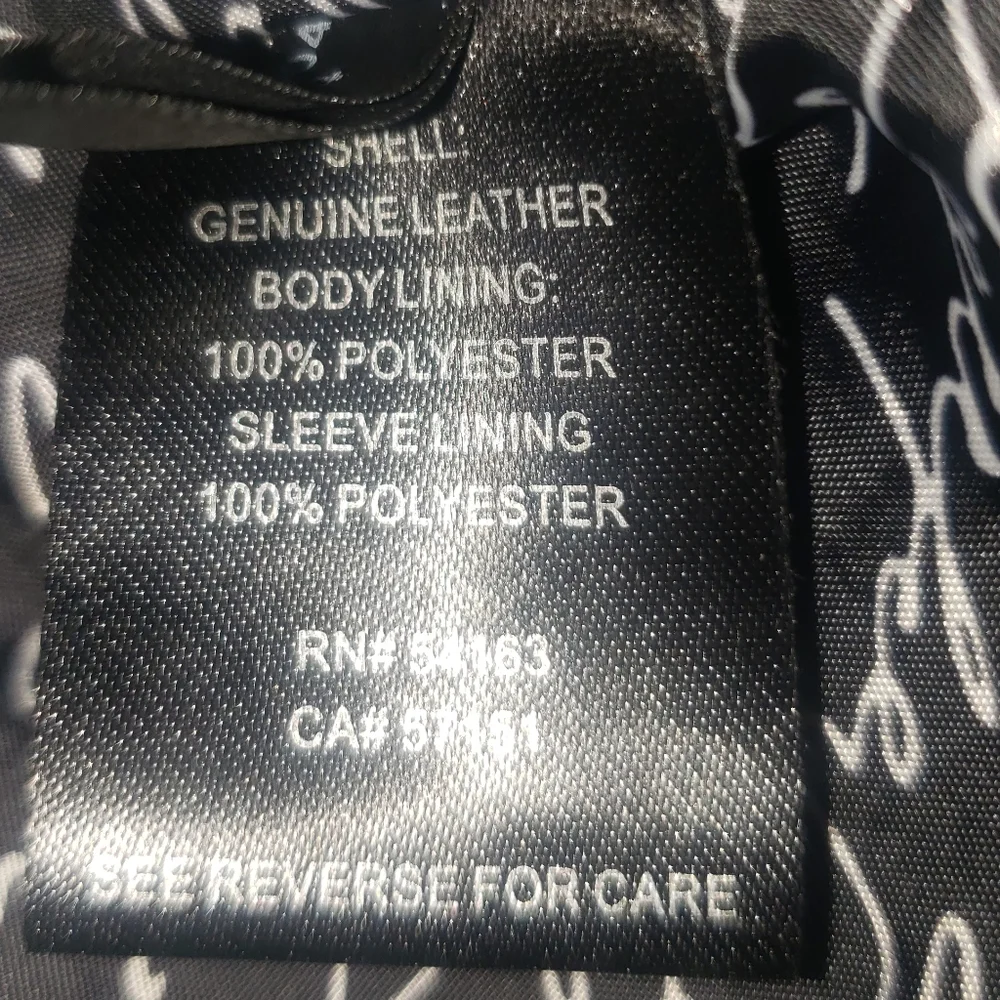 Karl Lagerfield Leather Jacket